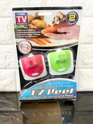 As Seen On TV, EZ Peel! Slide on to Finger, Wrap Palm Around and Peel!!