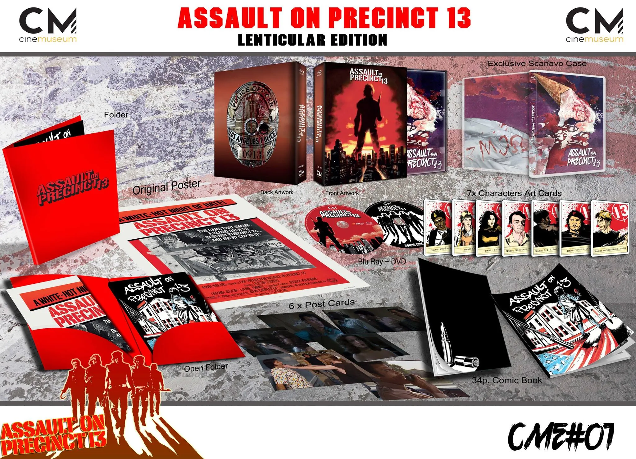 Assault on Precinct 13 - CME#01 - Lenticular Edition [Limited 350]