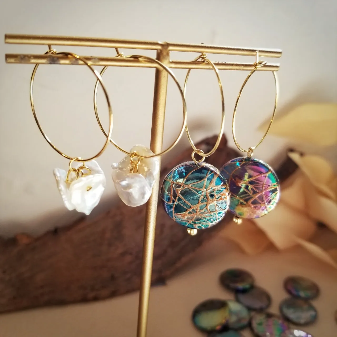 Aurora Art Shell Flower