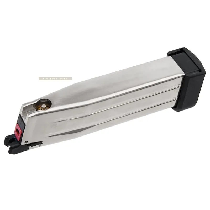 AW Custom 30 rds Spare Green Gas Magazine for Tokyo Marui / WE / AW Hi Capa 5.1 - Silver