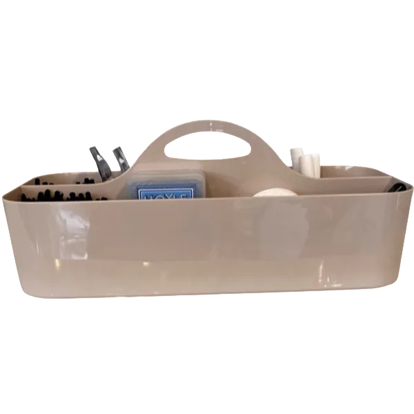 Beige Acrylic Caddy