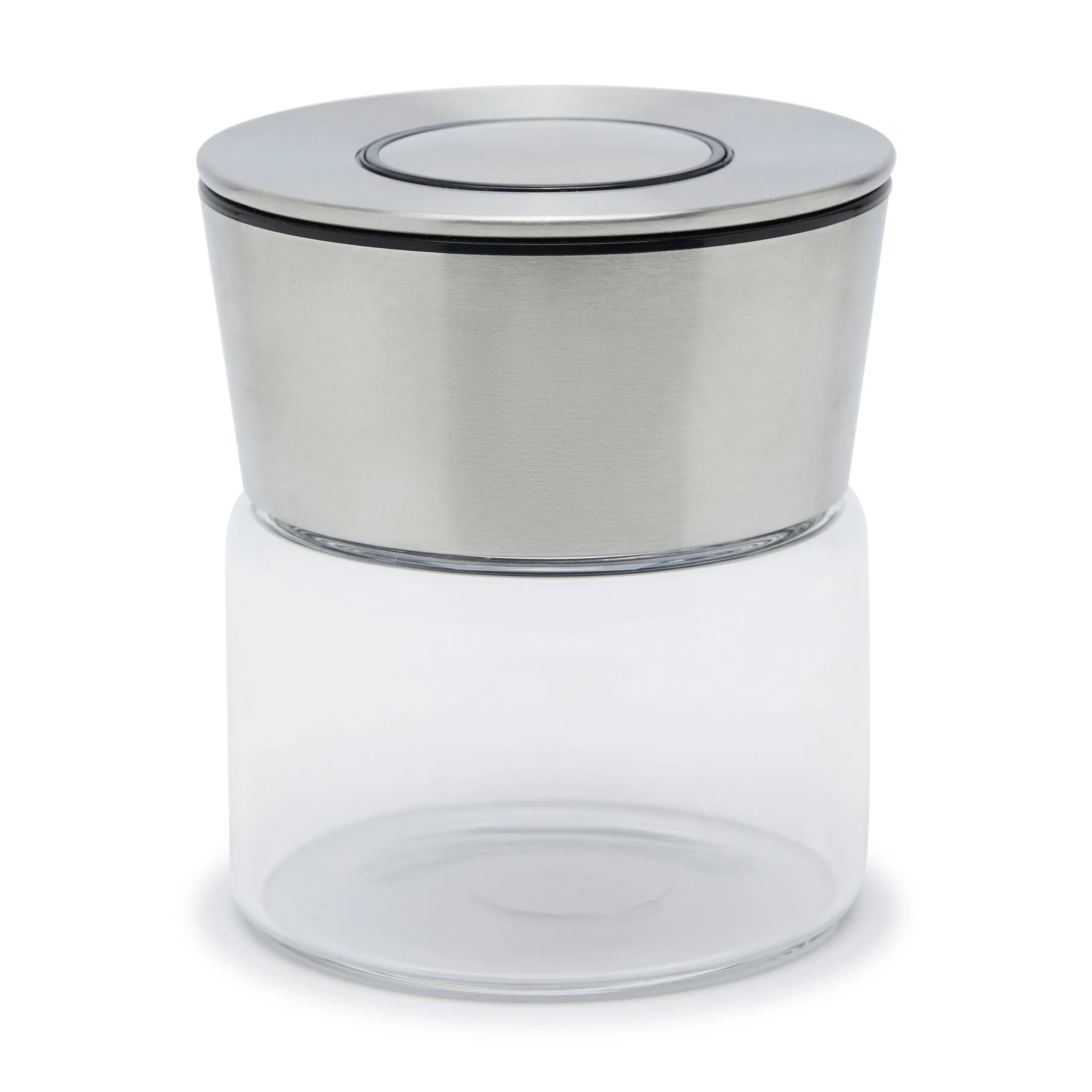 BELMONT BOROSILICATE GLASS STORAGE JAR WITH LID (380 ML)