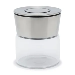 BELMONT BOROSILICATE GLASS STORAGE JAR WITH LID (380 ML)