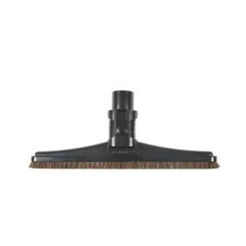Black Commercial Sidewinder Floor Brush - 1 1/2" Neck x 15"