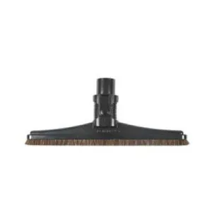 Black Commercial Sidewinder Floor Brush - 1 1/2" Neck x 15"
