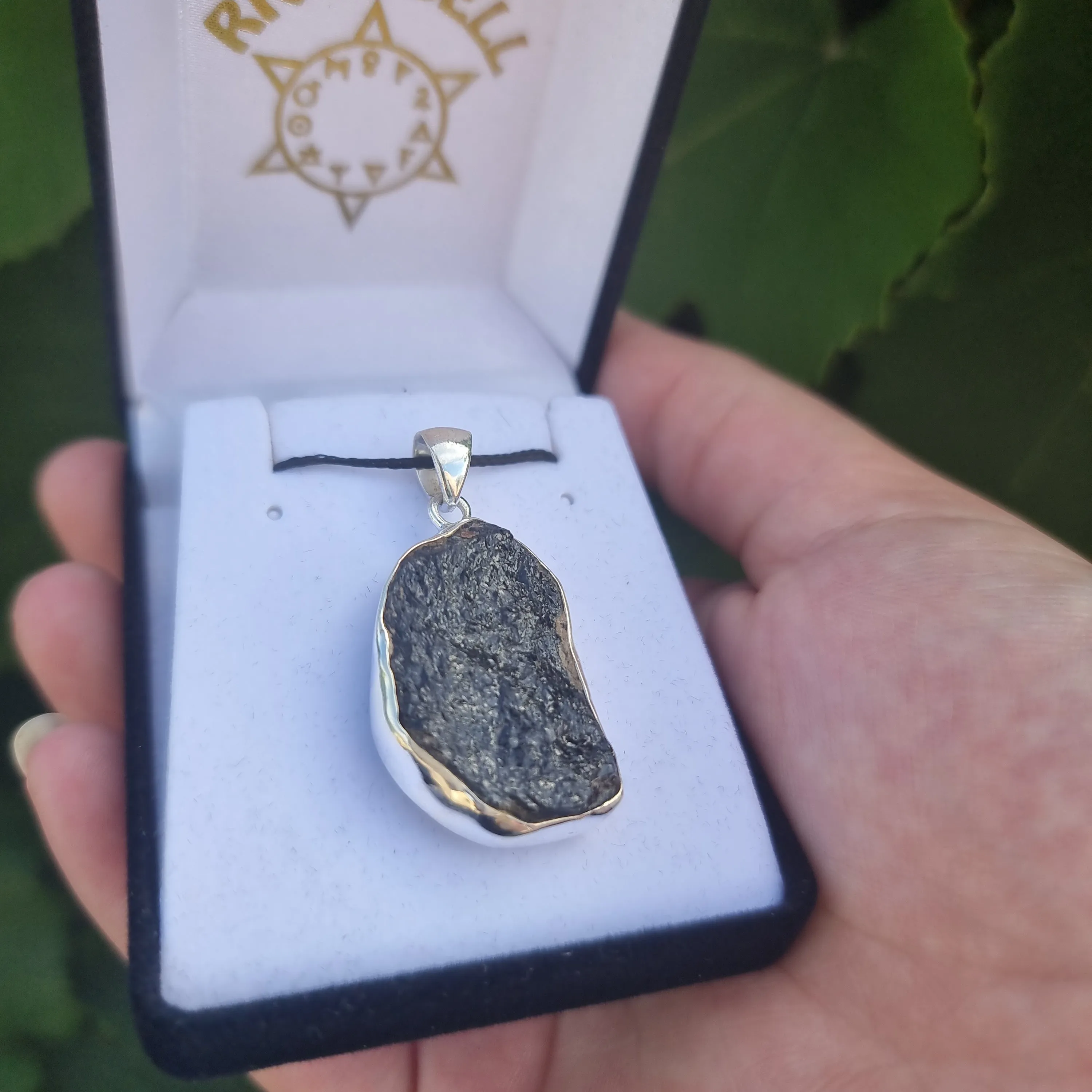 Black tourmaline pendants