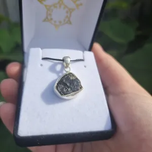 Black tourmaline pendants