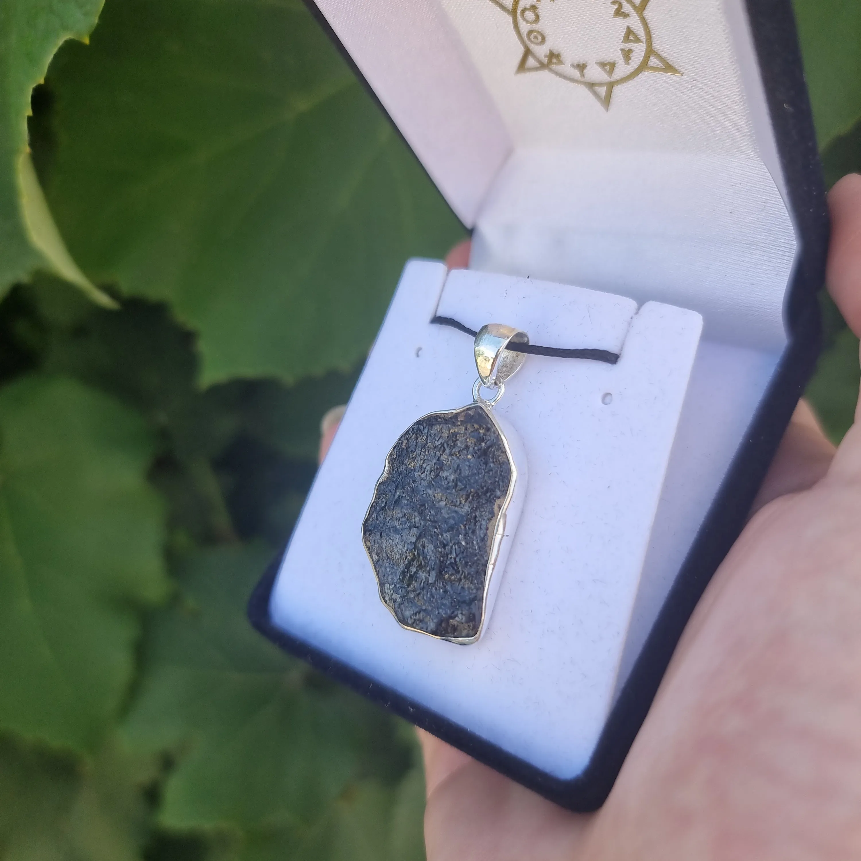 Black tourmaline pendants