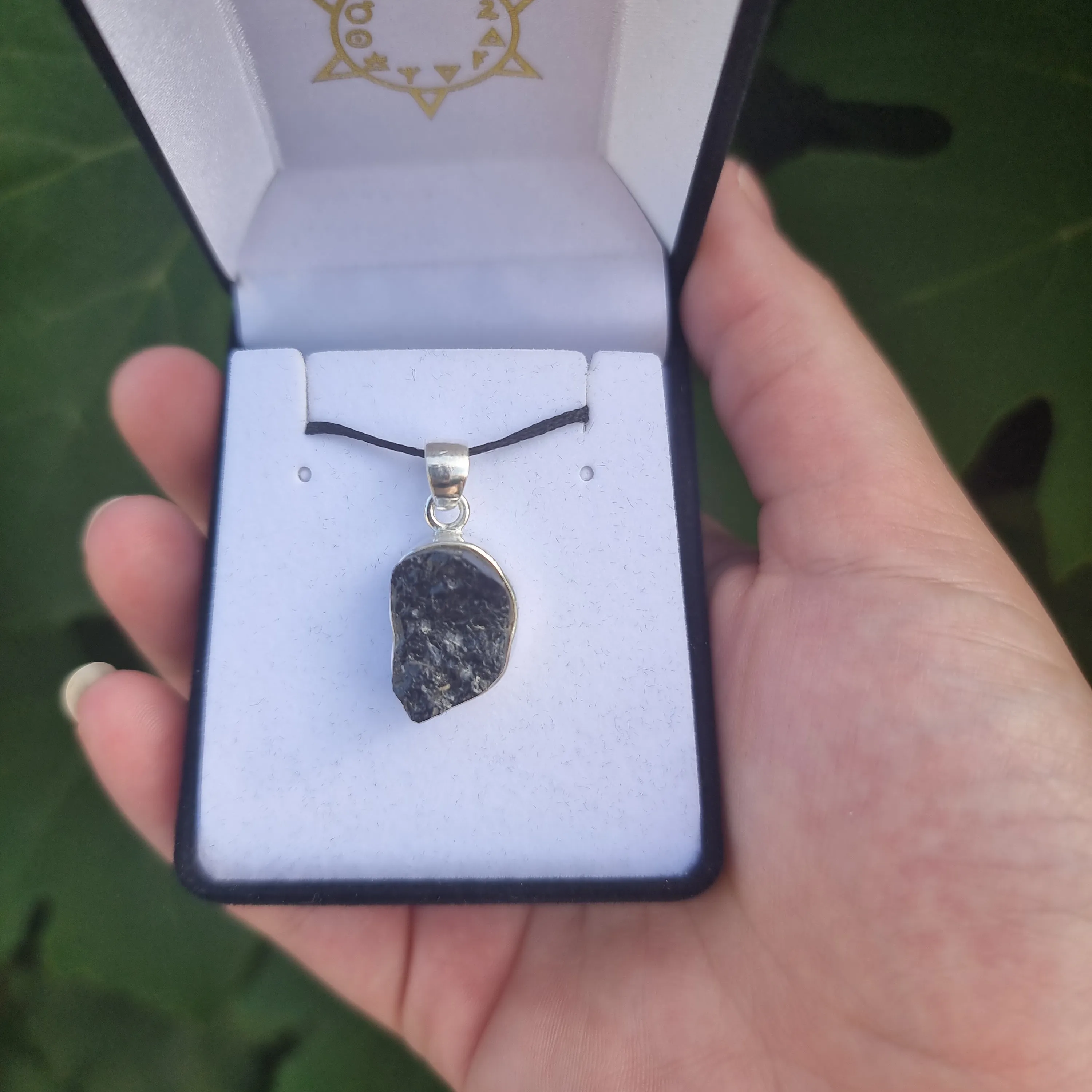 Black tourmaline pendants