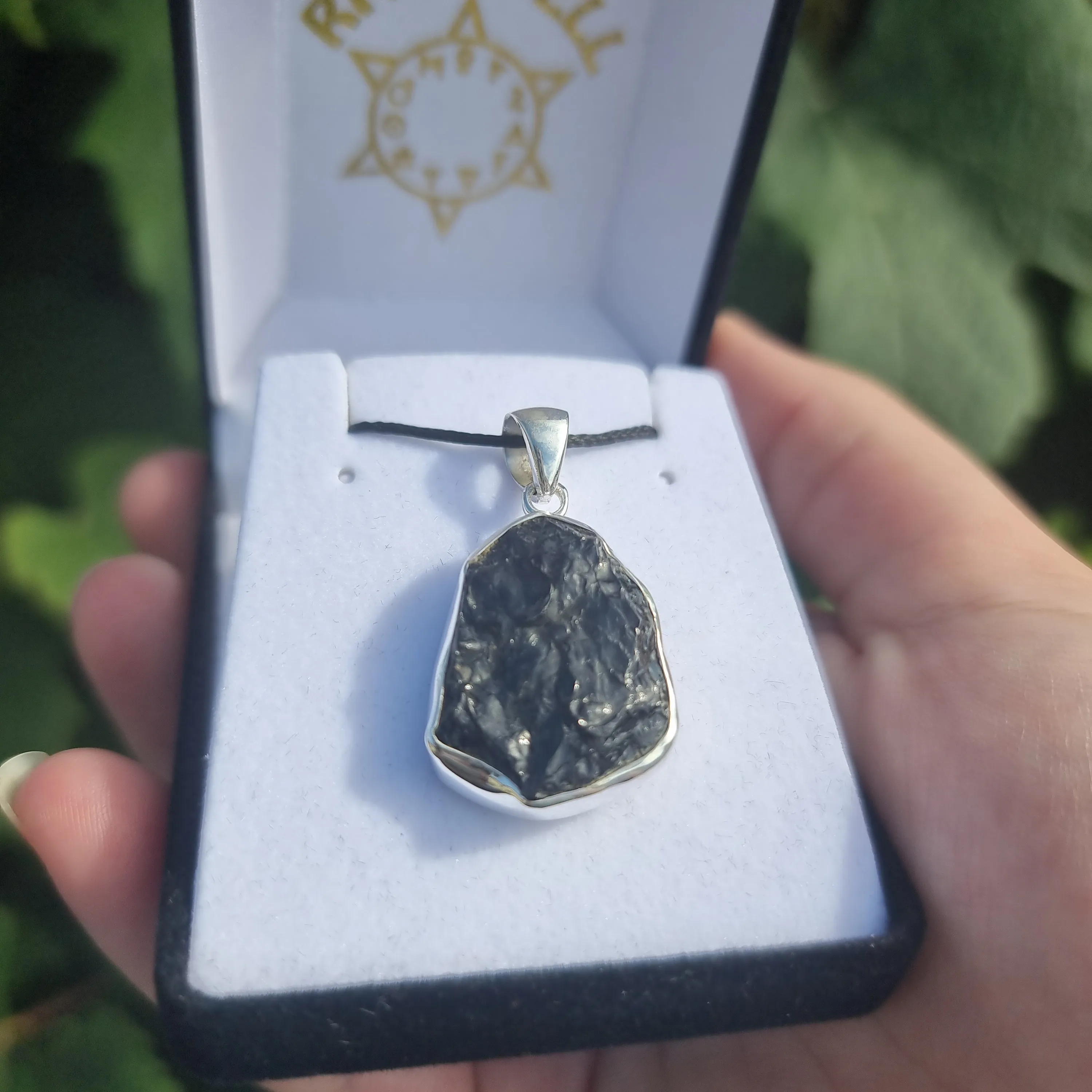 Black tourmaline pendants