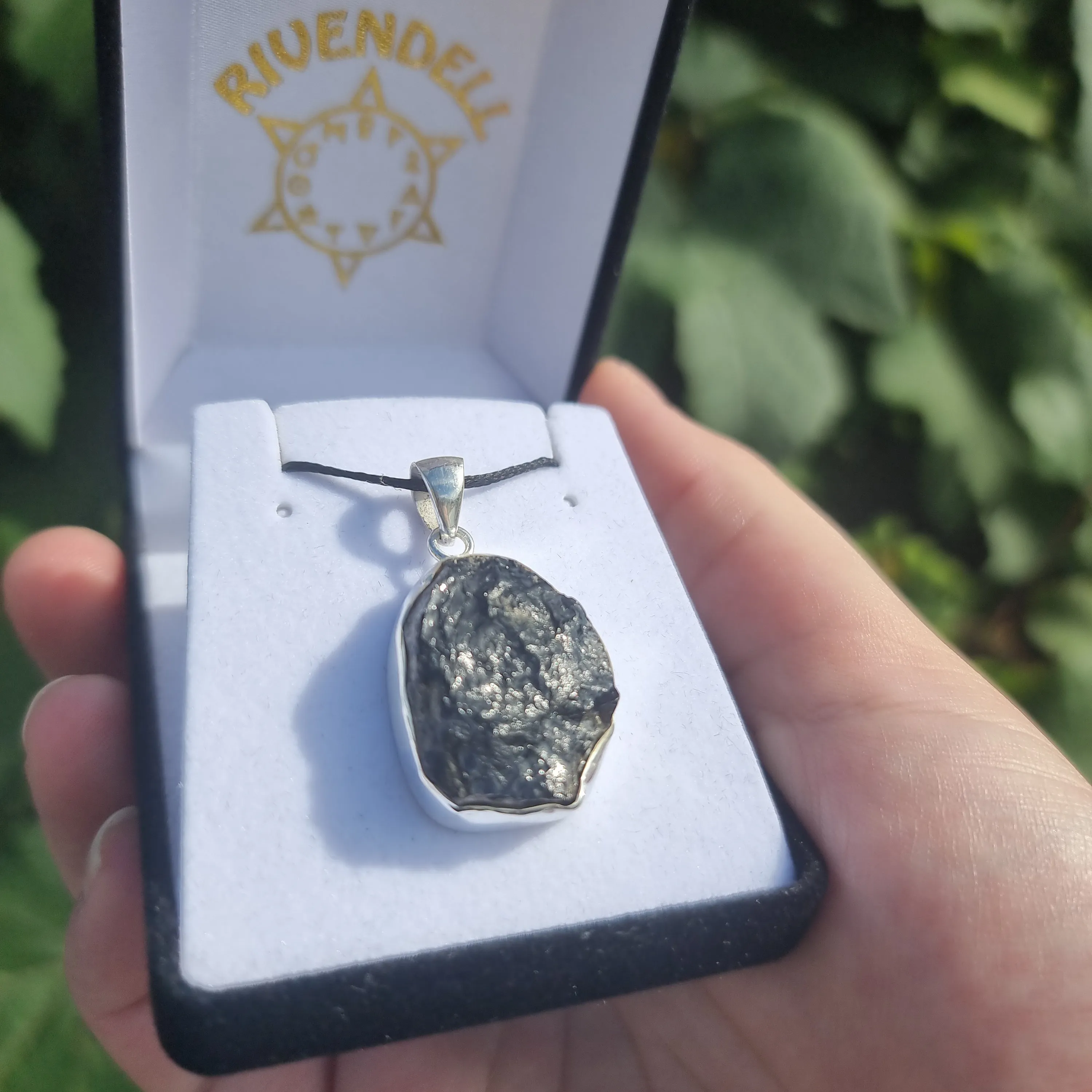 Black tourmaline pendants