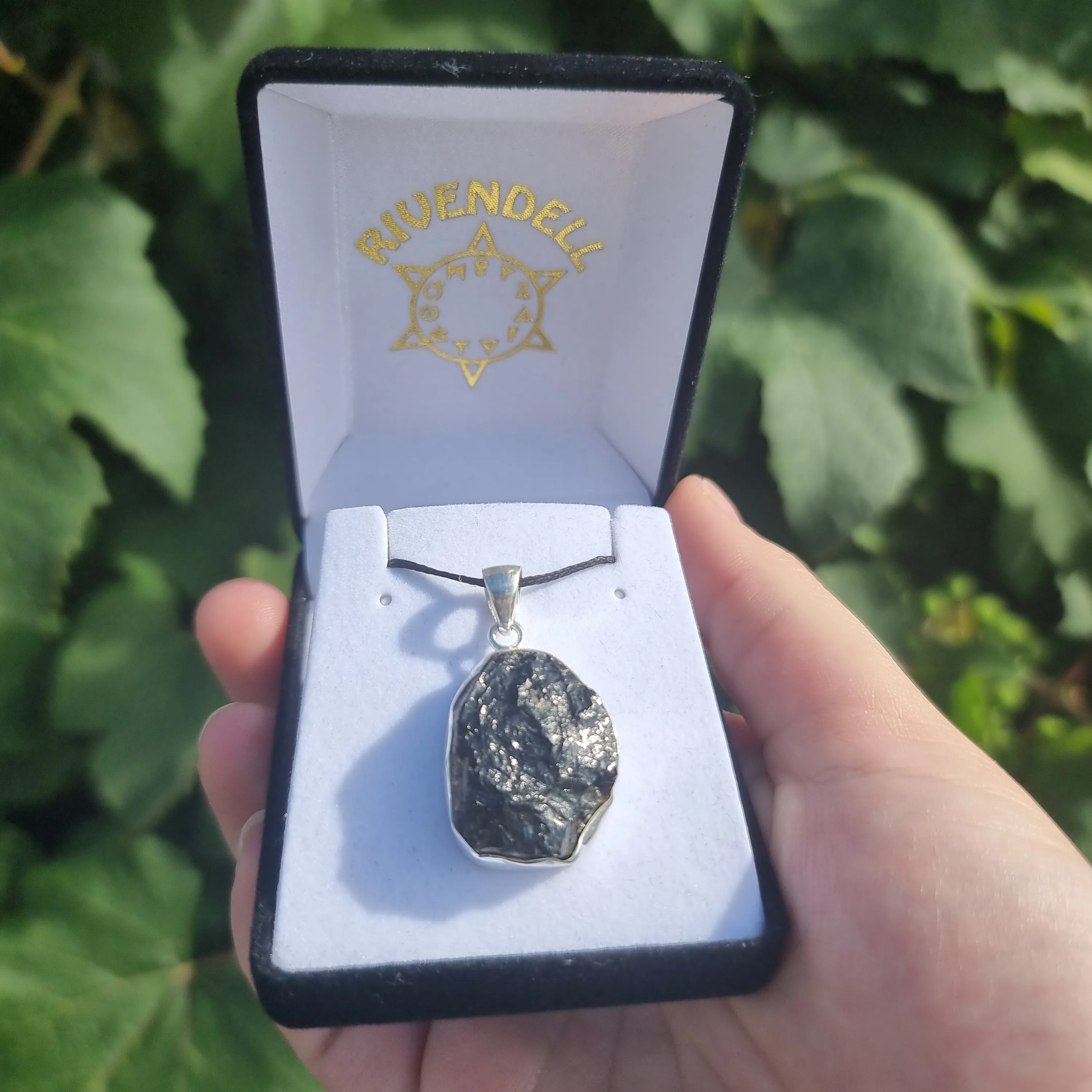 Black tourmaline pendants