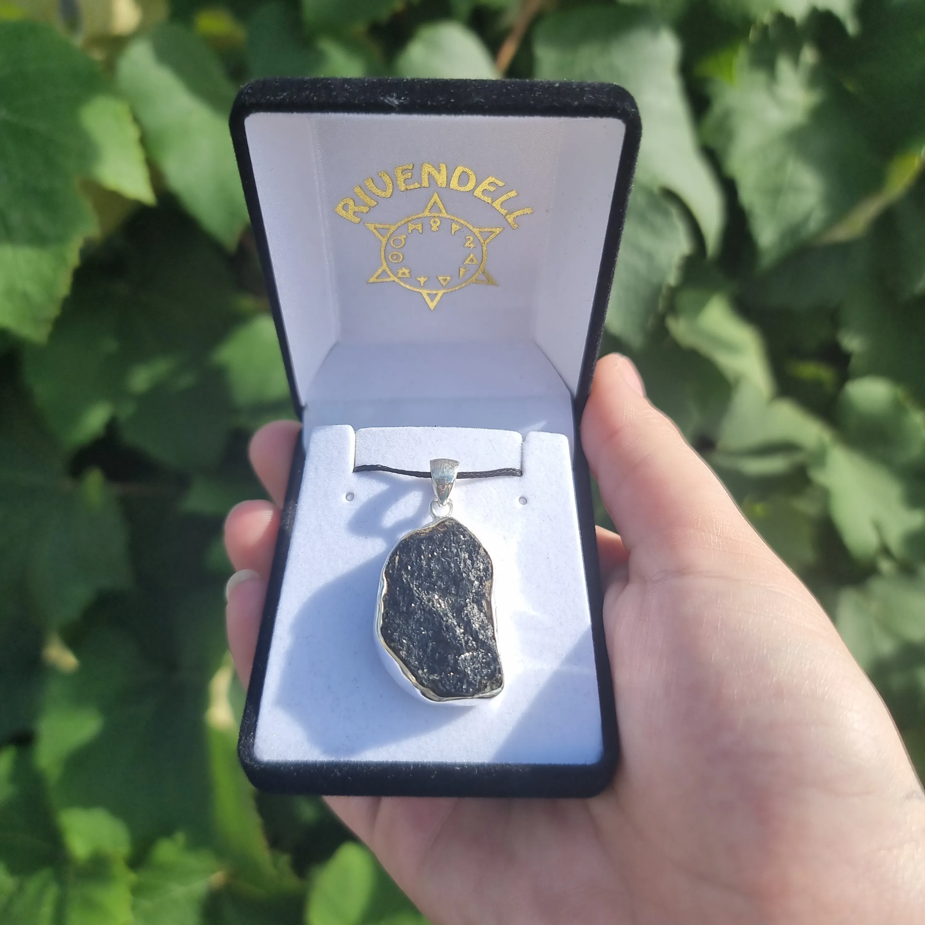 Black tourmaline pendants