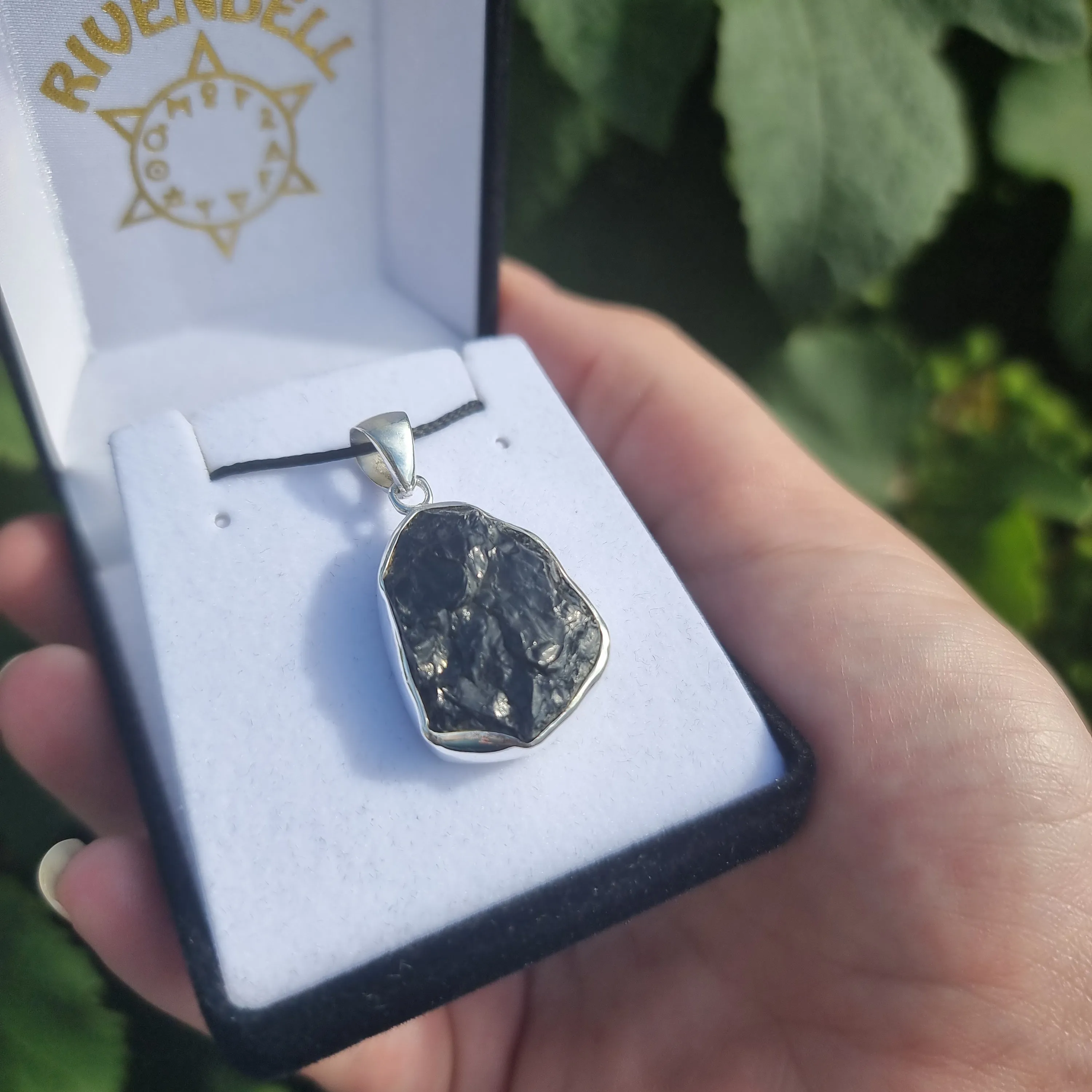 Black tourmaline pendants