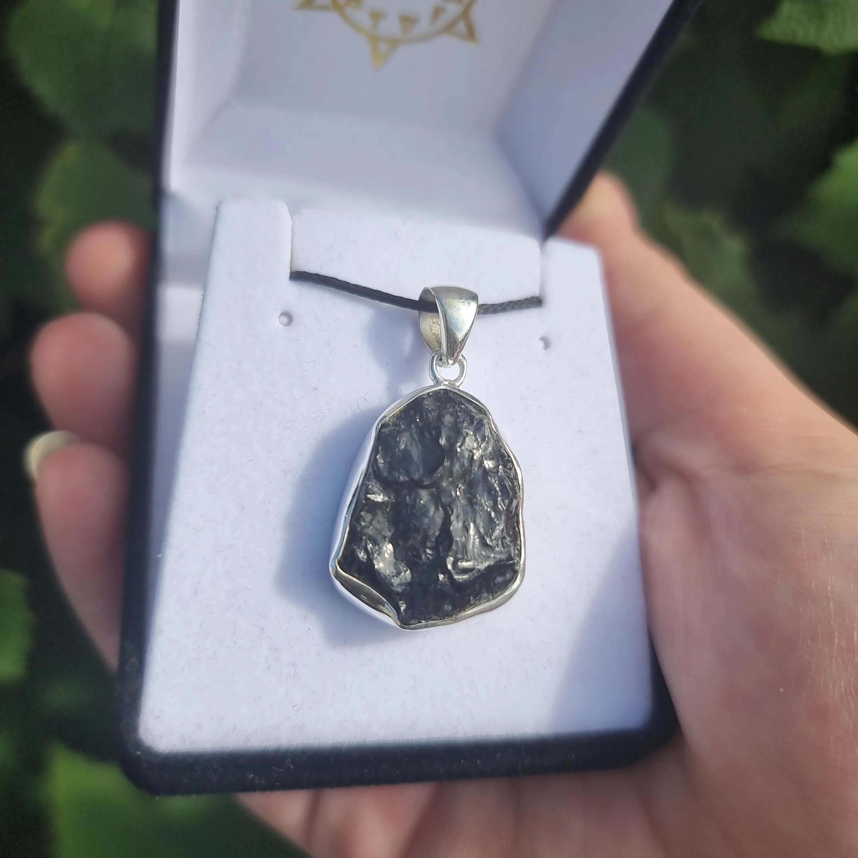 Black tourmaline pendants