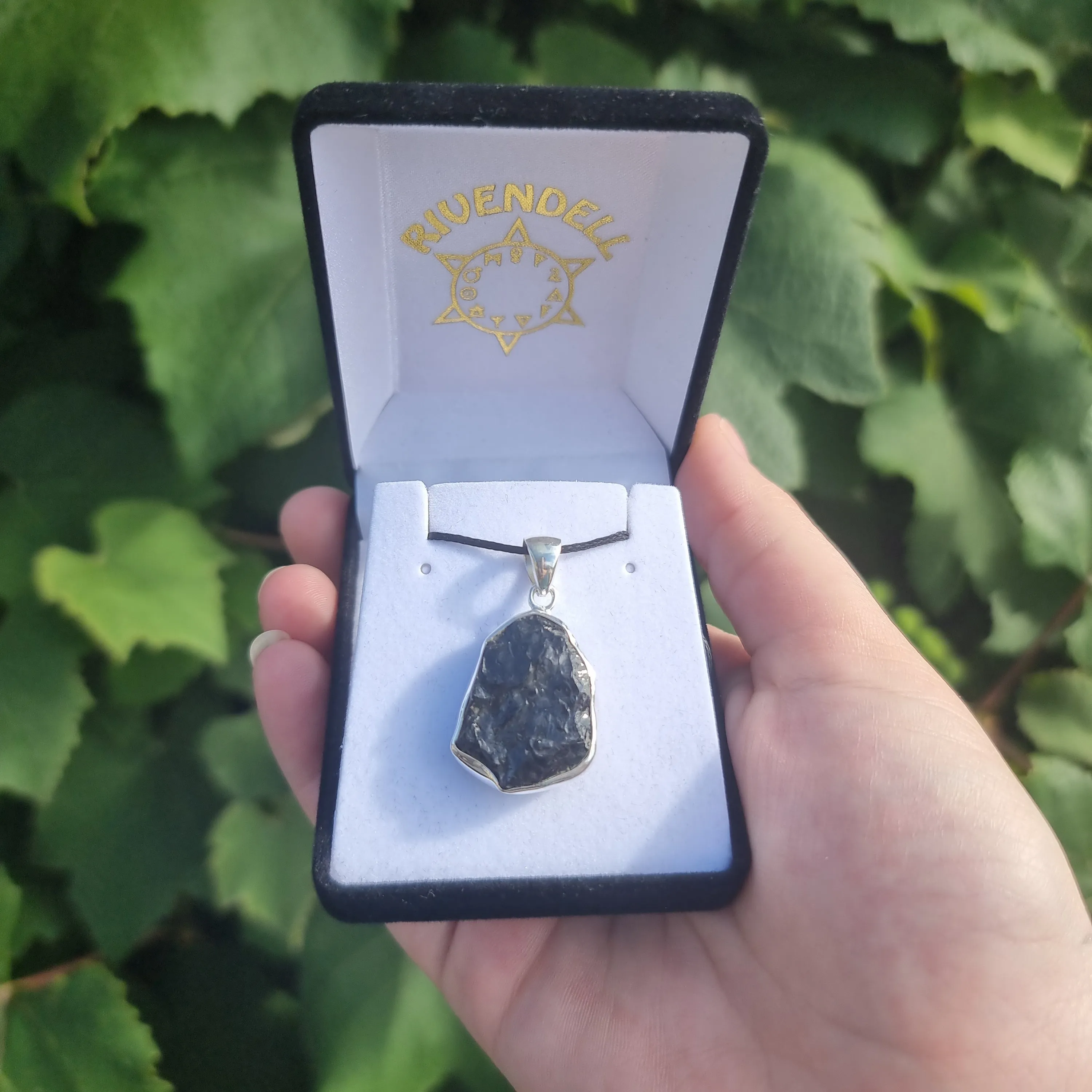 Black tourmaline pendants
