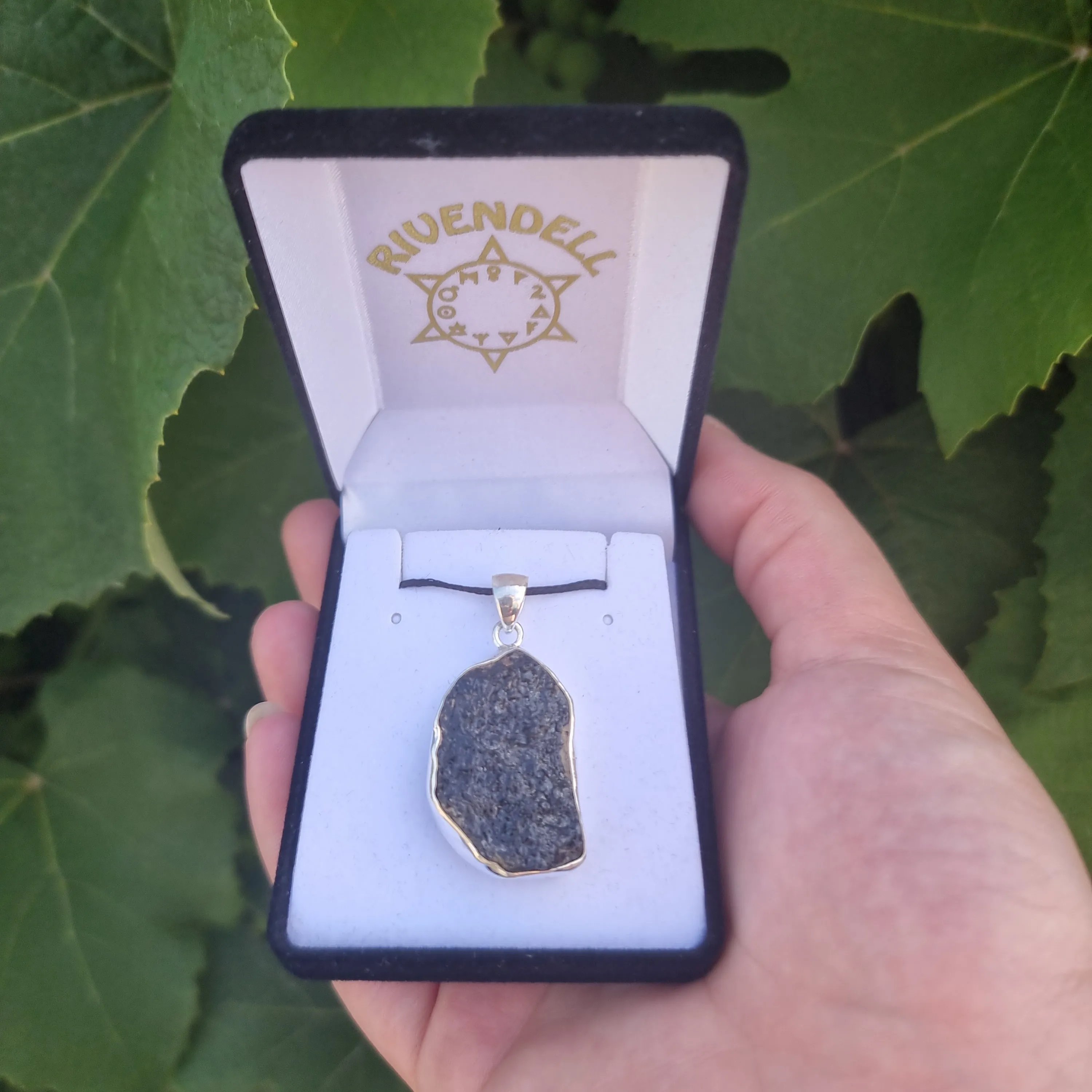 Black tourmaline pendants
