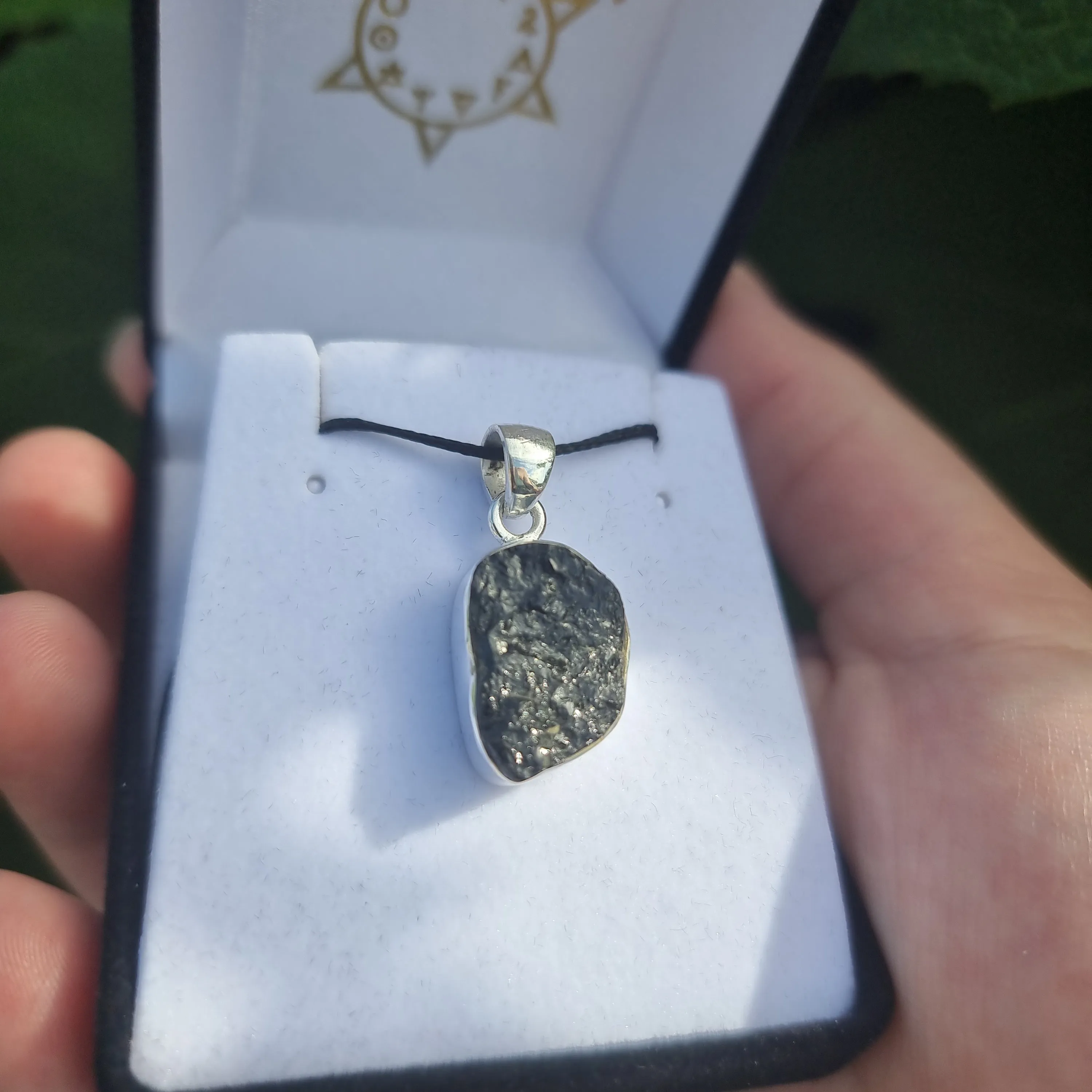 Black tourmaline pendants