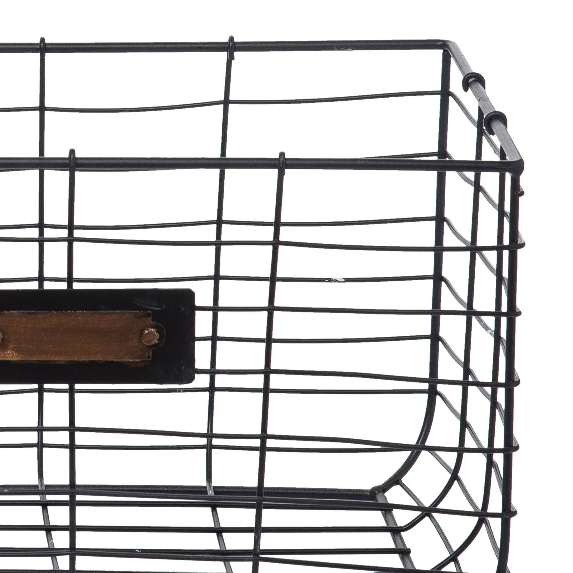 Black Wire Baskets