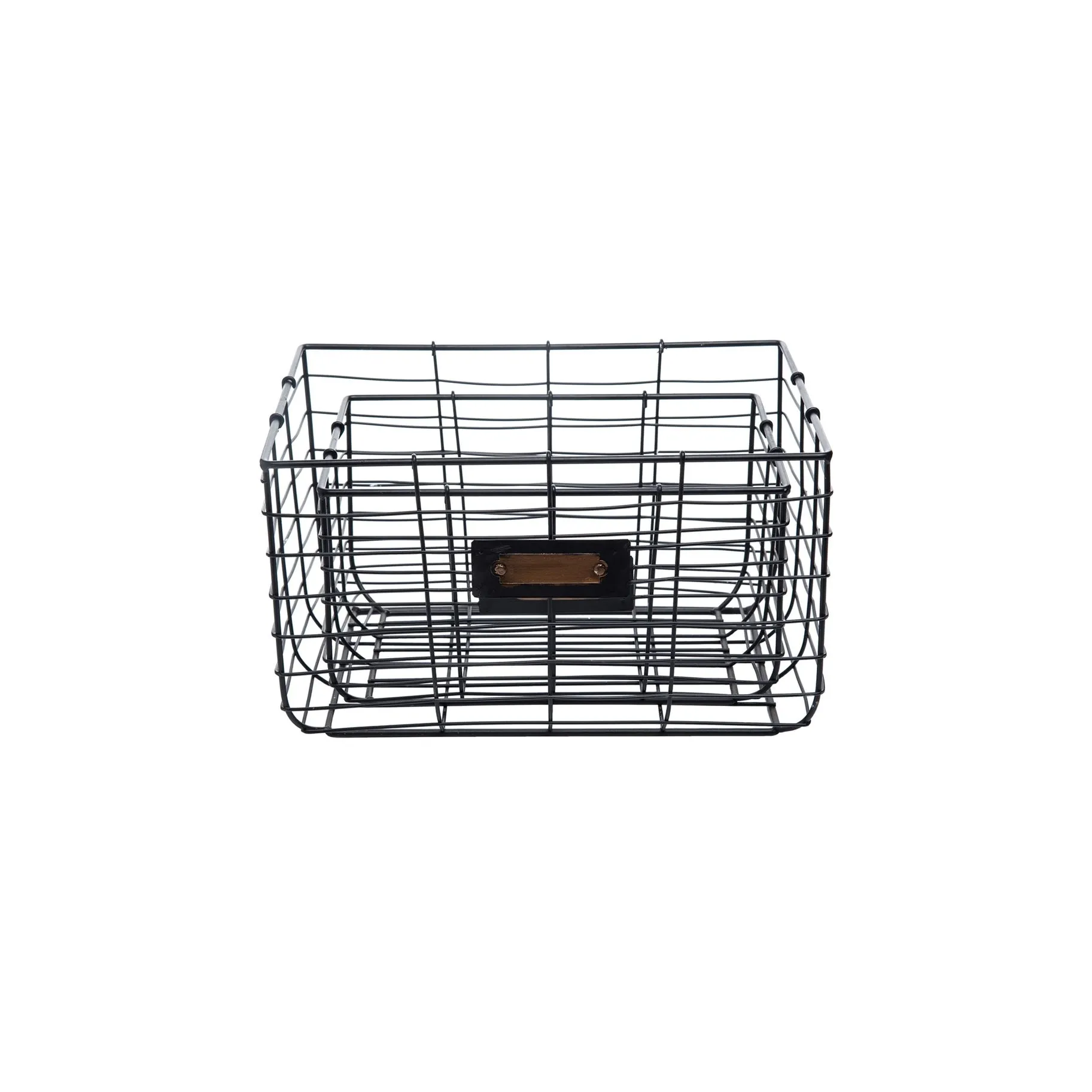 Black Wire Baskets