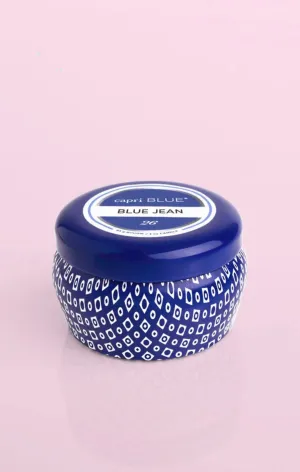 Blue Jean Mini Blue Tin
