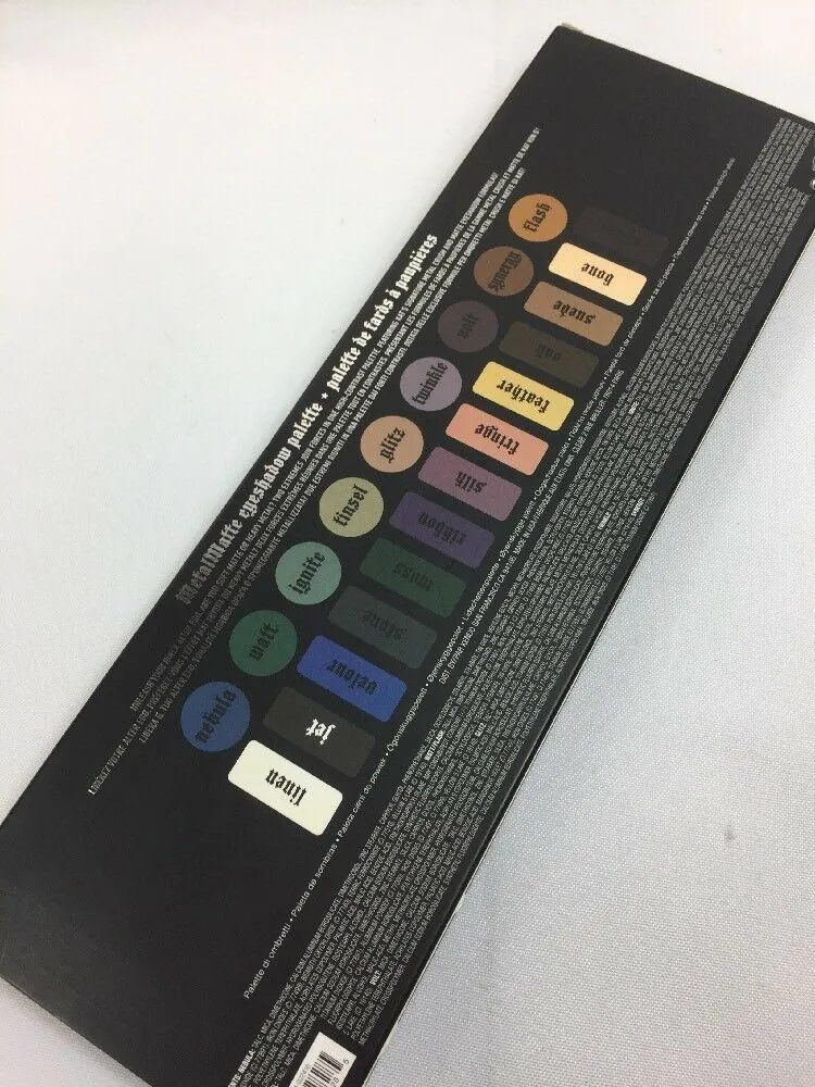 BNIB Kat Von D Metal Matte Eyeshadow Palette KVD Limited Edition 2016  w/receipt