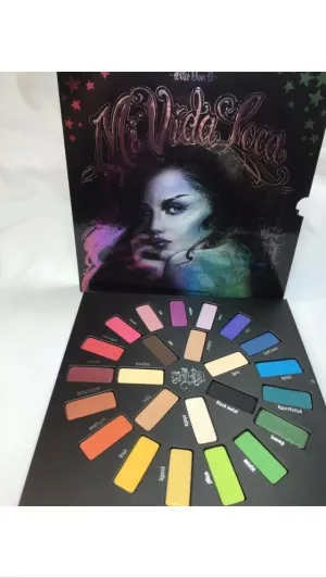 BNIB Kat Von D Mi Vida Loca Eyeshadow Palette KVD Limited Edition 2015 w/receipt