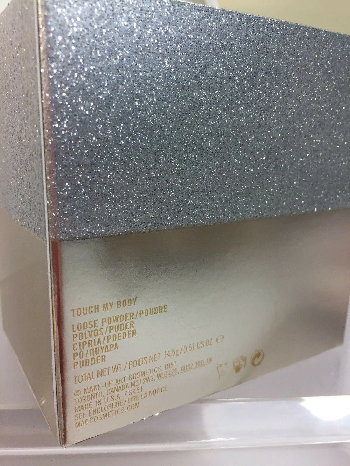 BNIB MAC Mariah Carey Touch My Body Loose Powder Bronzer w/Reciept