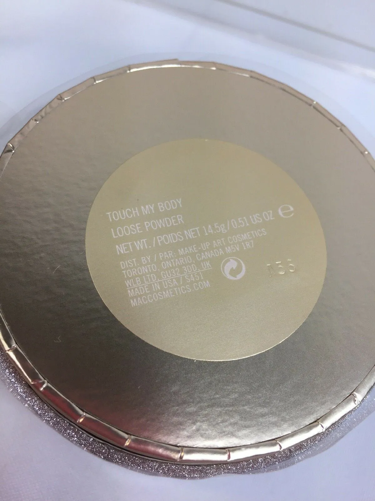 BNIB MAC Mariah Carey Touch My Body Loose Powder Bronzer w/Reciept