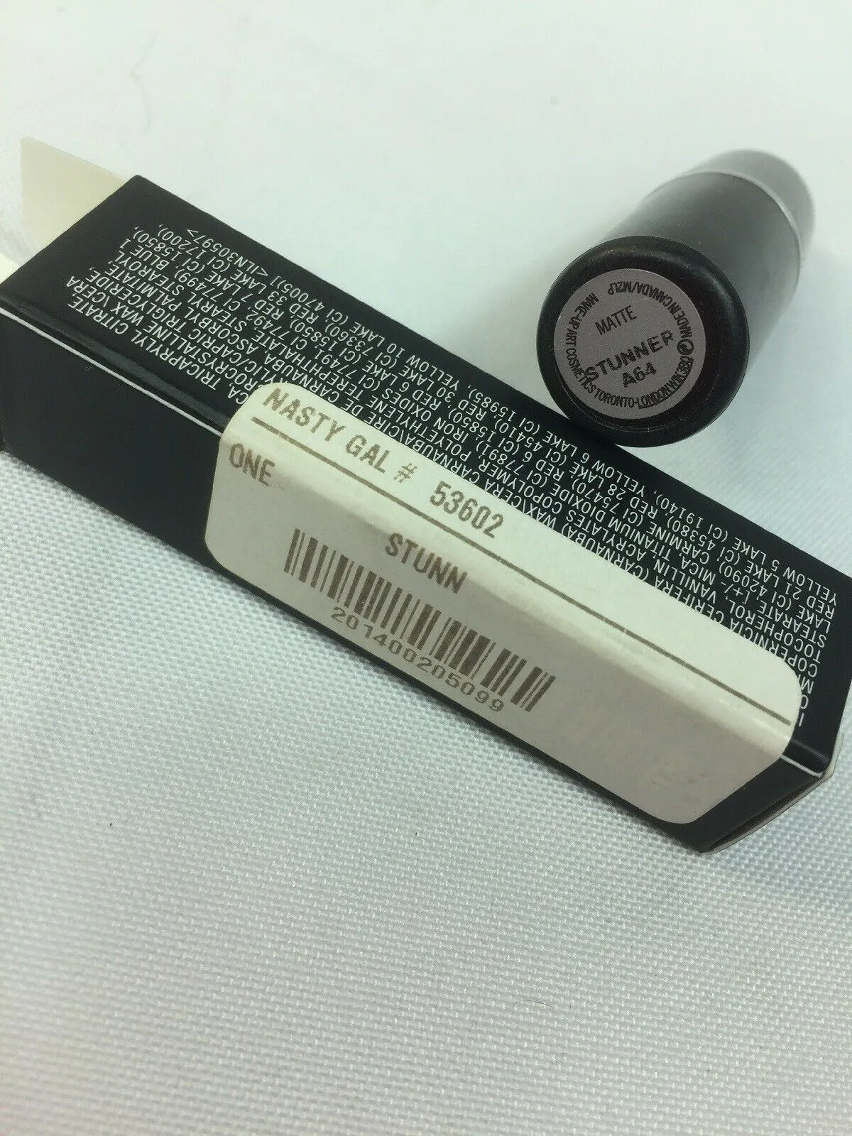 BNIB Stunner Mac Nasty Gal Collection Lipstick w/receipt