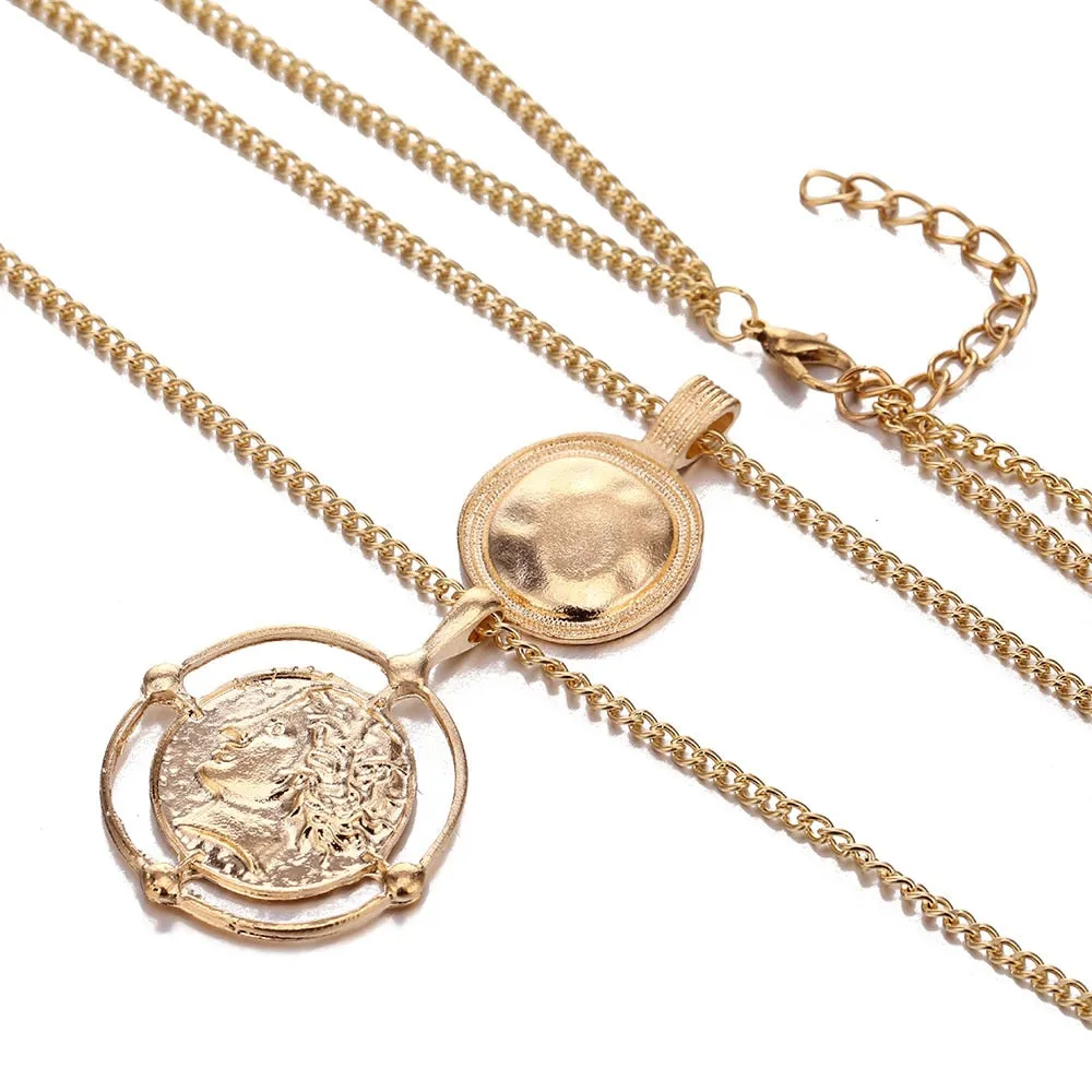 Bohemian Coin Necklace