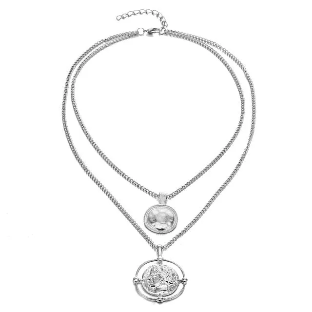 Bohemian Coin Necklace