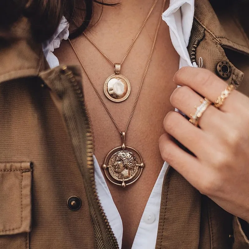 Bohemian Coin Necklace