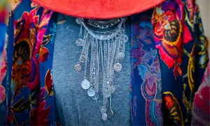 Bohemian Coin Statement Necklace