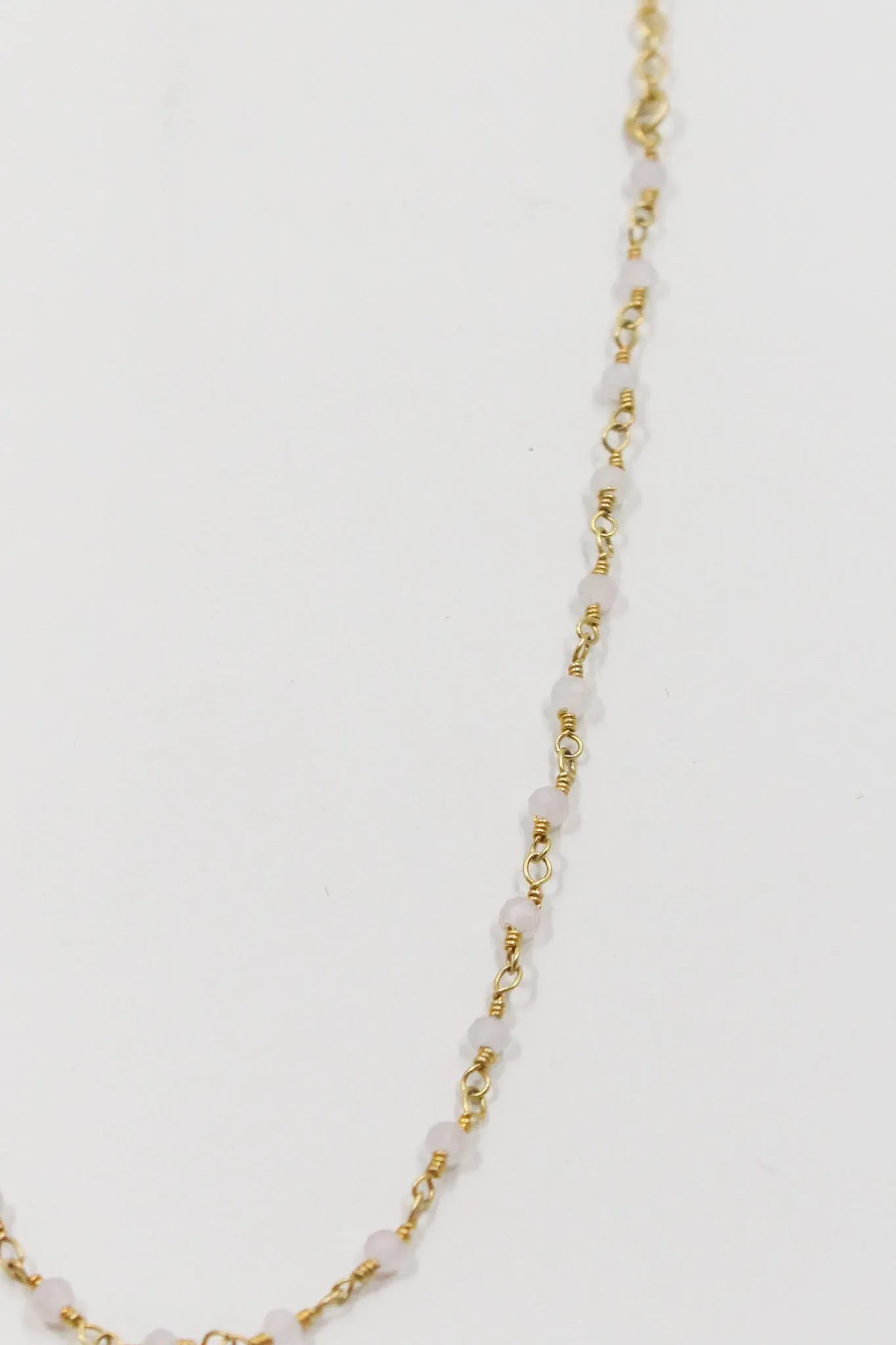 Bohemian Moonstone Rosary Choker