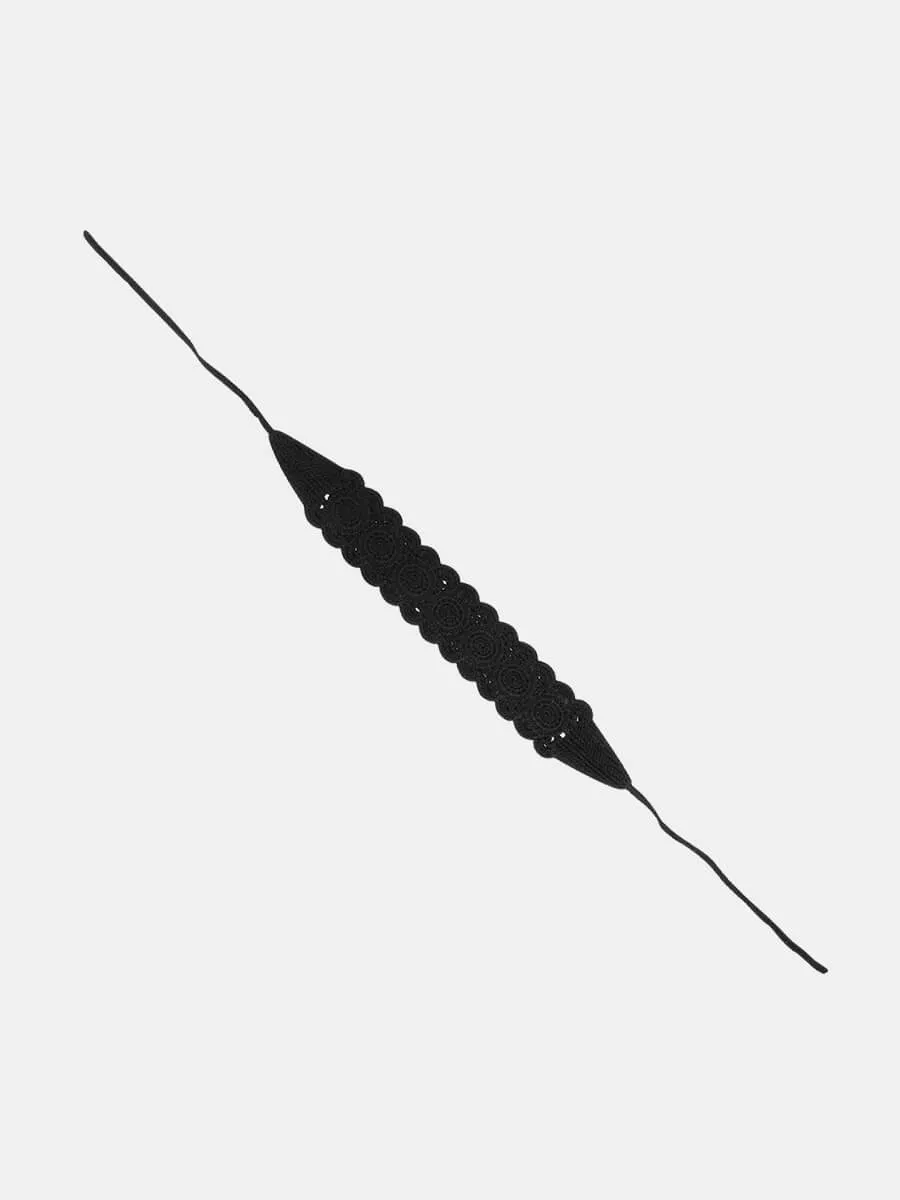 Bohemian New Headband - Black