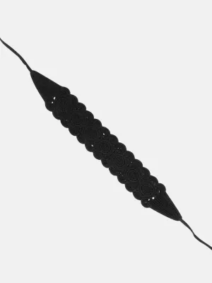Bohemian New Headband - Black