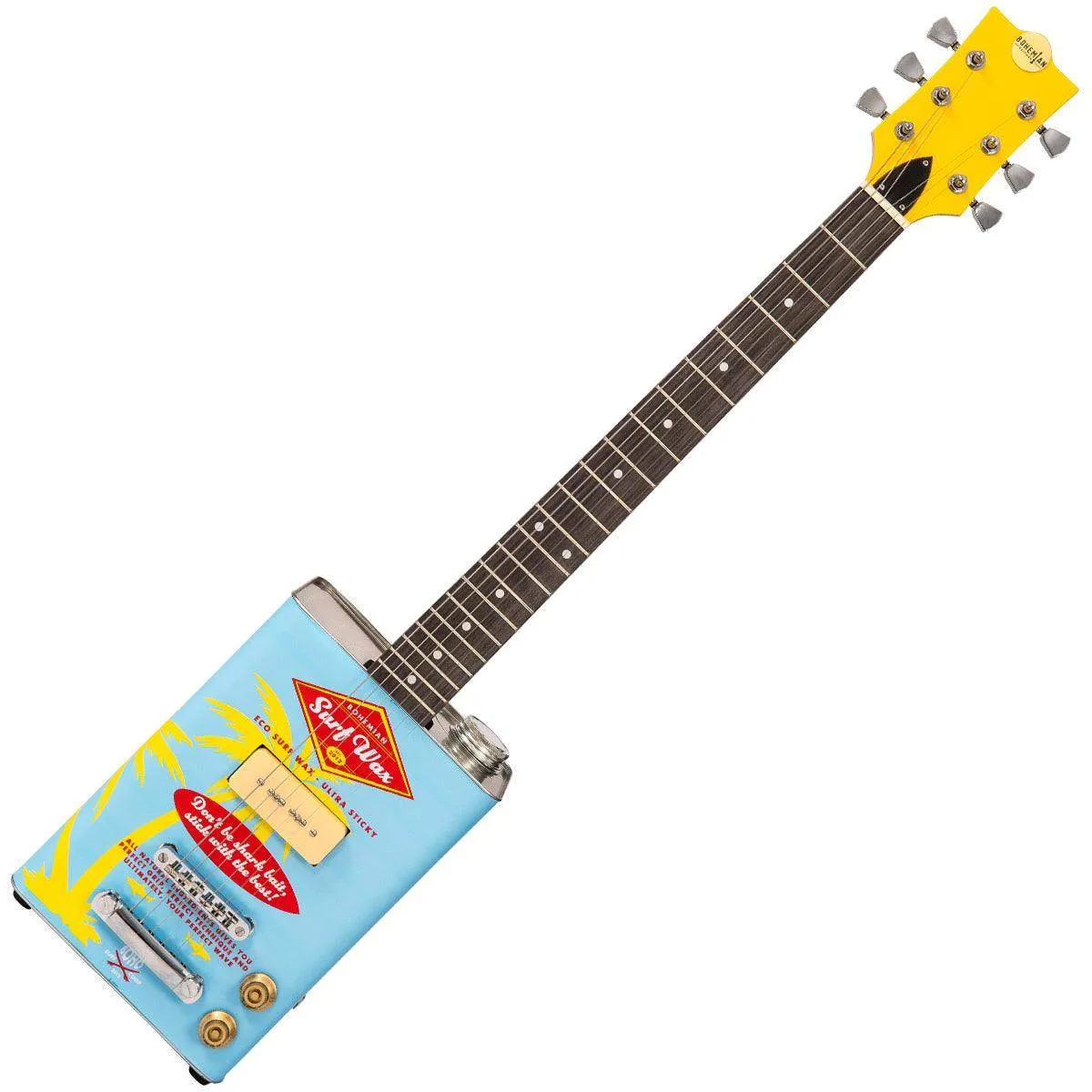 Bohemian Oil Can Guitar ~ P90 ~ Surf Wax Limited Edition