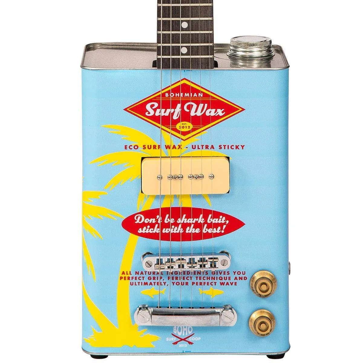 Bohemian Oil Can Guitar ~ P90 ~ Surf Wax Limited Edition