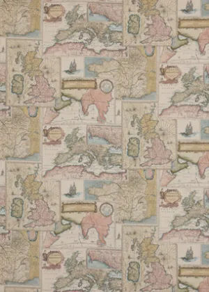 Bohemian Travels Linen-Multi