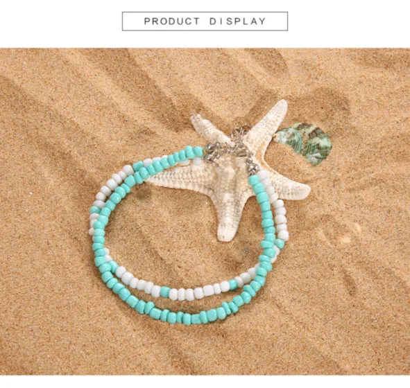 Boho Layered Anklet