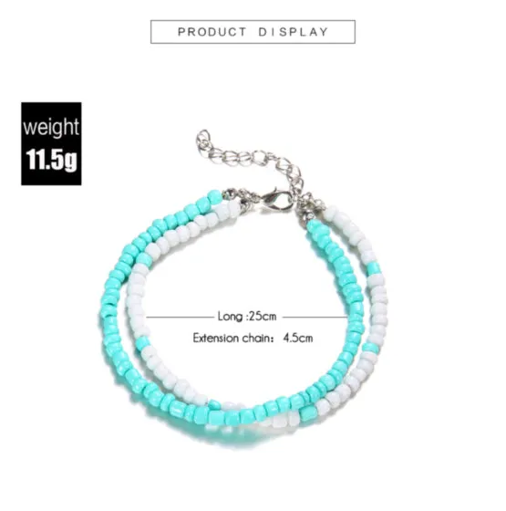 Boho Layered Anklet