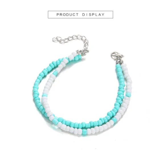 Boho Layered Anklet