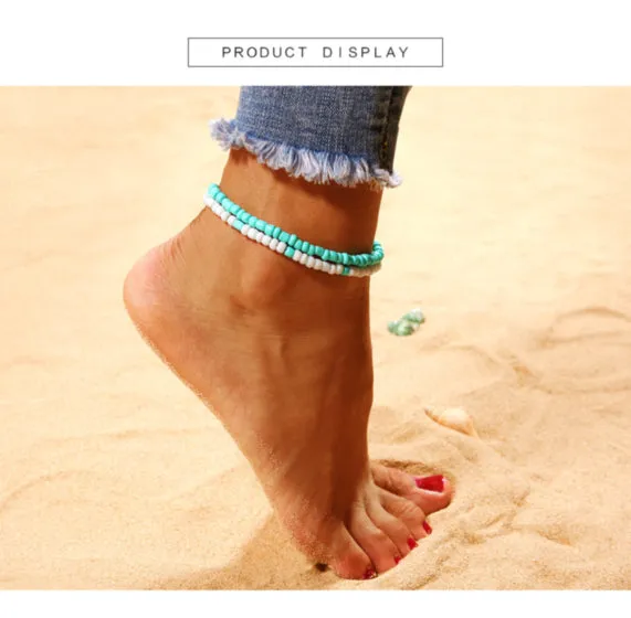 Boho Layered Anklet