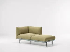 Boma - Left corner 2-seater connection-open