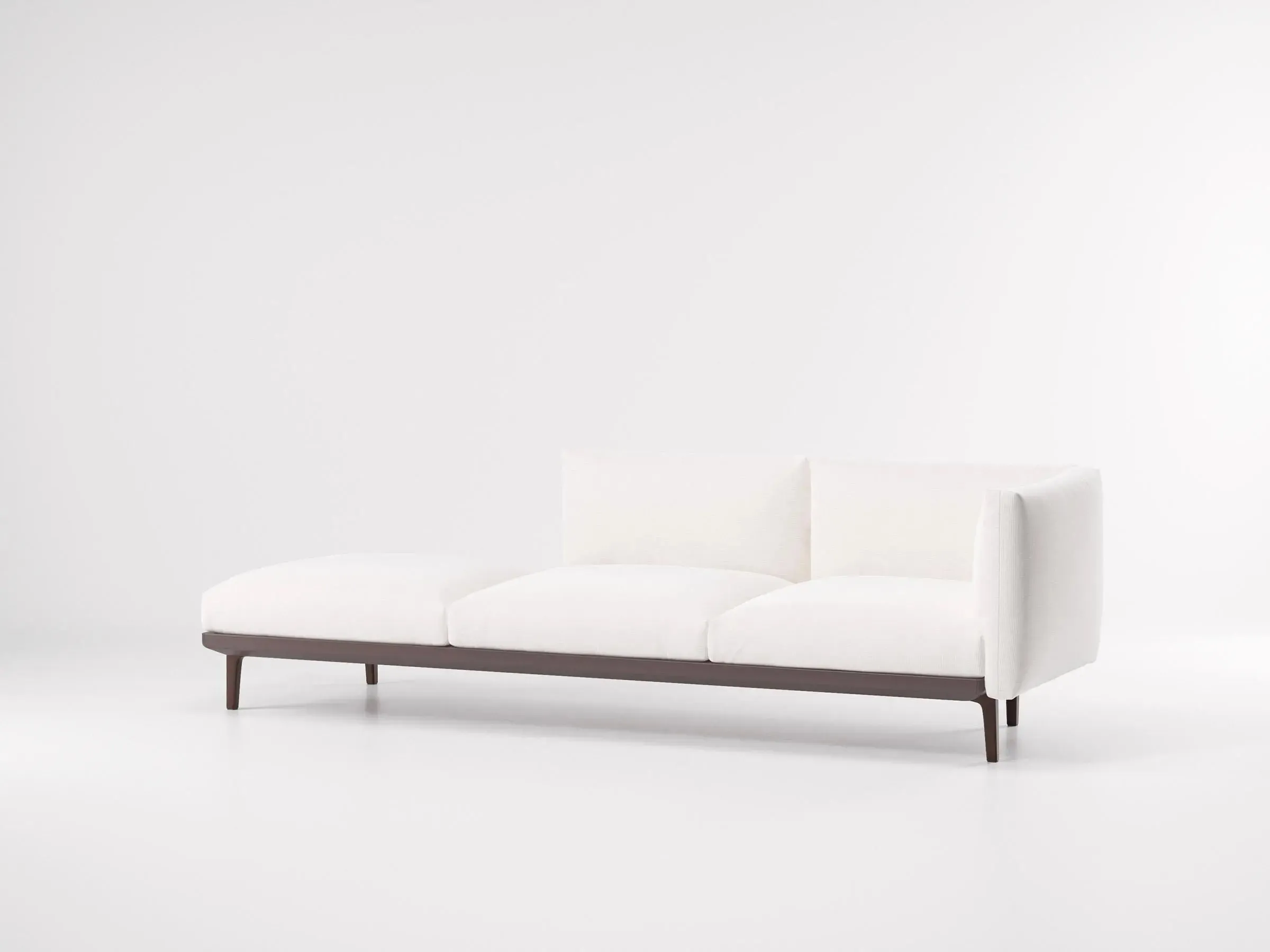 Boma - Right corner 3-seater connection open