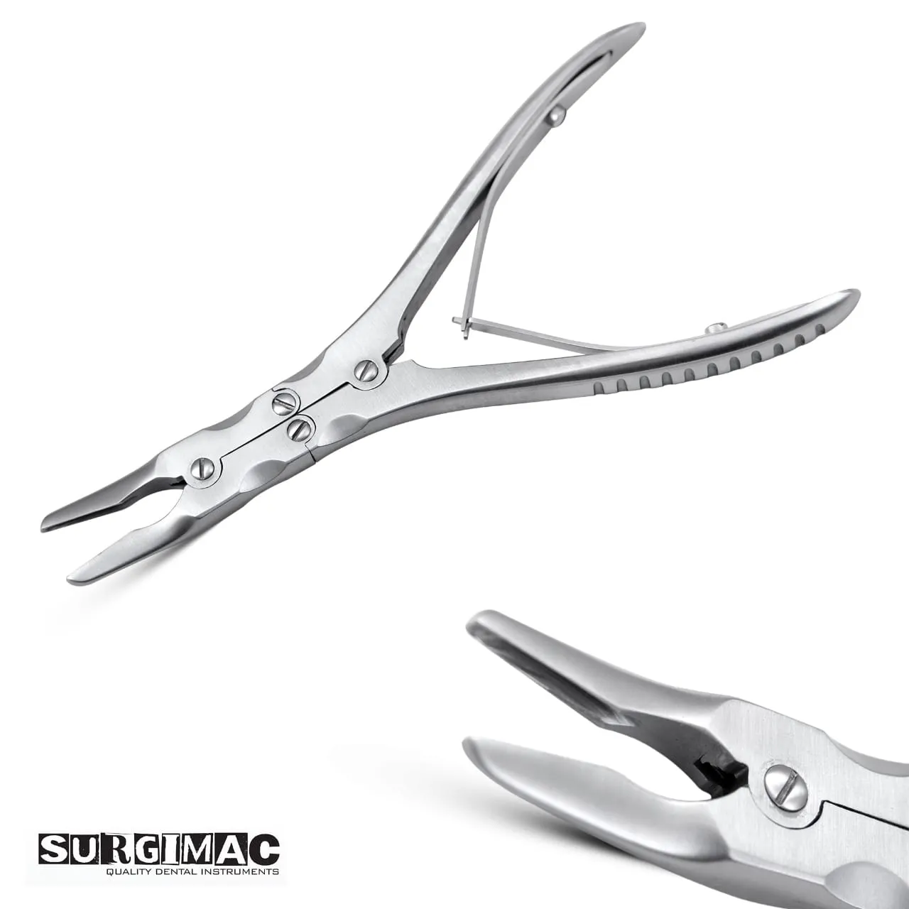 Bone Ruskin Rongeur 6", stainless steel