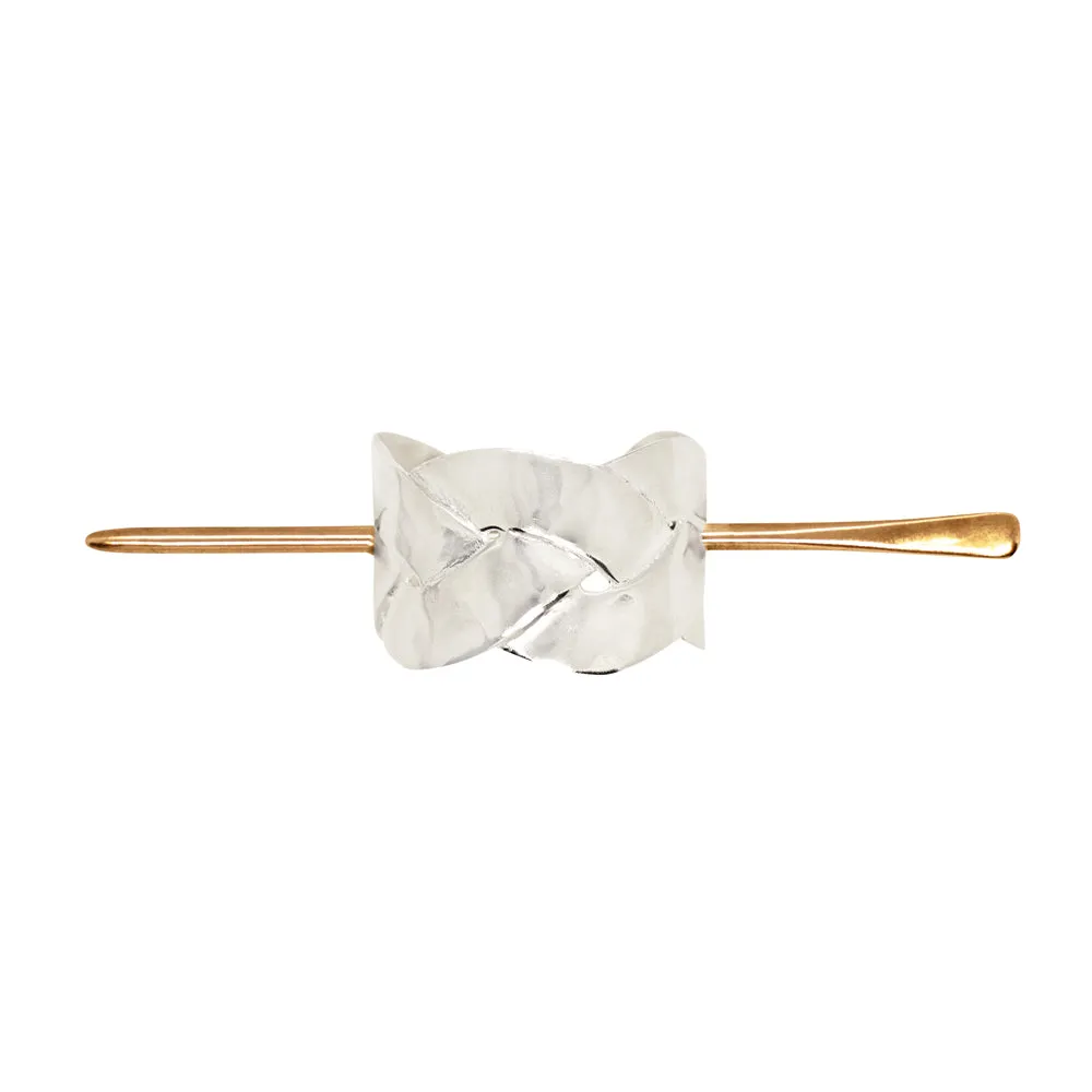 Braided Pony Maker in Silver & Bronze