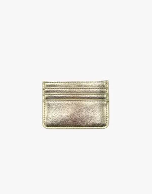 Branded Cardholder/Billfold in Gold