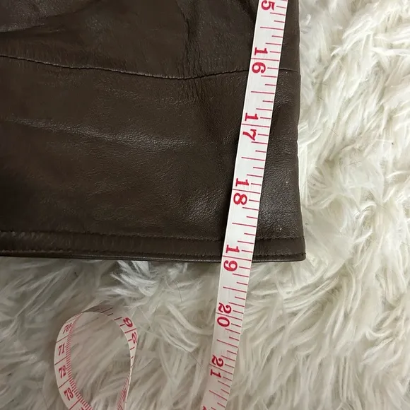 Brown Leather Women's Jacket